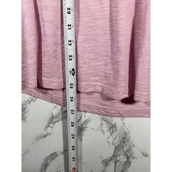 Style & Co Womens Pink Eyelet Embroidered Peasant Blouse 3/4 Sleeve Size 1X - Picture 4 of 7